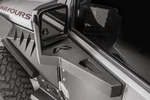 Fab Fours JK3001-1 Front Door Skin Mirror Guard Matte Black For Jeep Wrangler. Fixed Price $251.93.