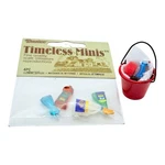 Darice Timeless Minis Cleaning Supplies Dollhouse Miniatures Soap & Bucket New. Fixed Price $44.95.