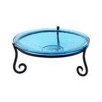 Achla Designs 201-7034 14 Inch Teal Crackle Short Stand Ii Birdbath. Fixed Price $172.54.