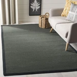 Safavieh Power Loomed Natural Fiber Collection Anthracite Area Rugs - NF131D. Fixed Price $216.00.