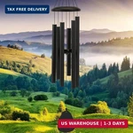 Fsvgyy Wind-chimes-ou Wbr/ Tdoor-large-de Cor, Deep Tone Soothing Melodic. Fixed Price $31.09.