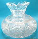 American Brilliant Period Vase Stacked Neck, Zippers, Stars, Fans Amazing!!!. Fixed Price $335.75.