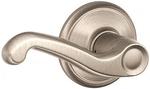 Schlage 1028364 F10FLA619ADD Addison Collection Flair Passage Lever, Satin Nicke. Fixed Price $55.70.