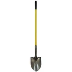 Nupla Round Point Shovel 48IN Fiberglass Handle Steel Blade Heavy Duty Tool Grip. Fixed Price $35.19.