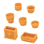 28PCS Garden Dollhouse Flower Miniature Plant Terracotta Pots Simulation .... Fixed Price $19.99.