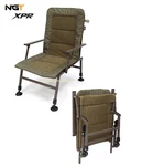 Ngt Xpr Carp Fishing Chair With Arm Rests Mud Feet Folding Camping Caravan. Fixed Price $61.56.