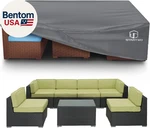 Patio Furniture Covers Waterproof, Anti-uv Tear-resistant 500D Heavy Duty 7-12. Fixed Price $55.28.