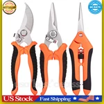 3 Pcs Shears Stainless Steel Gardening Scissors Pruning For. Fixed Price $13.99.