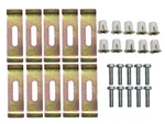Kingston Brass KUHDWR10 Piece Undermount Clips For Stainless Steel Sink. Fixed Price $14.95.