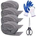4PACK Steel For Mice Control 3.2" X10.5 Ft Wool, Gap Filler Home & G.... Fixed Price $45.10.