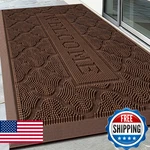 Framics Heavy Duty Rubber Doormat 24X36 Inches Non-slip Outdoor Welcome Wate. Fixed Price $80.98.
