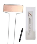 Copper Garden Labels - Reusable Plant Markers For Vegetables, Herbs, Flowers. Fixed Price $22.95.