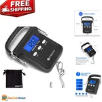 Digital Hanging Hook Scale - Maximum 110LB Capacity With Lcd Display & Batteries. Fixed Price $40.99.