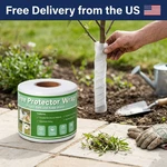 Tree Trunk Protector Wrap 132 Ft Breathable Winter Bark Guard Deer Protection. Fixed Price $13.48.