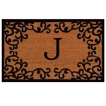 Calloway Mills 180022436J Chateaux Monogram Doormat 24X36 Letter. Fixed Price $65.27.