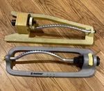 Melnor Xt Metal Turbo Oscillating Sprinkler + Greenthumb Yard *tested. Fixed Price $49.50.
