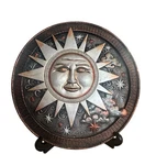 Grasslands Road Sun Moon Stars 11" Stepping Stone Wall Plaque Celestial Decor. Fixed Price $38.00.