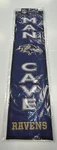 Baltimore Ravens Nfl Man Cave Winning Streak Embroidered Heritage Banner. Fixed Price $45.00.