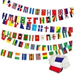Consummate 224 Countries International World String Flags Banner Set Small. Fixed Price $43.93.