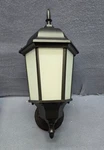 Outdoor Wall Trans Globe Lighting 4095-BK-FR San Rafael Black / Frosted. Fixed Price $35.20.