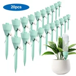 20X Plant Self Watering Spikes Automatic Irrigation Drip System Adjustable Valve. Fixed Price $16.19.