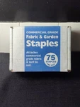 Fabric & Garden Staples Attaches Commercial Grade Turf To Soil 75 Pack. Fixed Price $15.99.