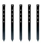 24PCS Metal Garden Landscape Edging Stakes Black 10IN Anchoring Spikes. Fixed Price $36.46.