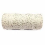 Wrapables Cotton Baker's Twine 12PLY 110 Yard, Metalic Silver. Fixed Price $12.99.