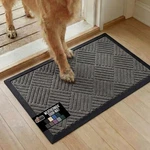 Gorilla Grip 100% Waterproof All-season Weathermax Doormat Natural Rubber. Fixed Price $35.69.