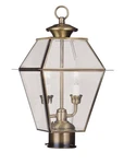 Livex Lighting 2284-01 Westover Post Accessories Antique Brass. Fixed Price $289.96.