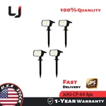 4X Solar Outdoor Pathway Lights Pure White Bright Auto Sensor 360 Adjustable. Fixed Price $29.19.