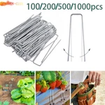 6" Galvanized Sod Staples 100/200/500/1000PACK Garden Stakes Landscape. Fixed Price $19.80.