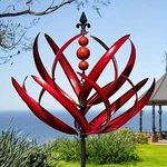 Kinetic Wind Spinner Metal Sculpture Large Outdoor Garden Stake Yard Lawn Decor. Fixed Price $39.99.