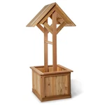 All Things Cedar 5-FT Outdoor Wishing Well Planter Box For Flowers And Plants. Fixed Price $224.99.