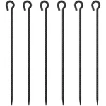 Euokok 30 Inch Rebar Stakes Heavy Duty 6 Pack Tent With Loop 1/2 .... Fixed Price $69.39.