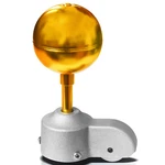 Anley Authentic Flagpole Truck With Nylon Pulley & Gold Ball Topper. Fixed Price $19.76.