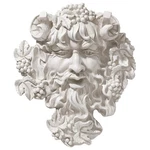 Design Toscano Bacchus Grape Harvest Wine Greek Greenman Face Wall Sculpture. Fixed Price $94.71.