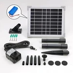 Aeo Solar Water Pump With Backup Battery For Birdbath, Fountain, Pond, Garden. Fixed Price $99.00.