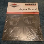 New Briggs & Stratton Repair Manual For Vanguard V-twin O/h Valve 272144-5/97. Fixed Price $45.00.