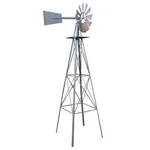 8FT Ornamental Windmill Weather Resistant Vane-galvanized W/ Tips. Fixed Price $54.99.