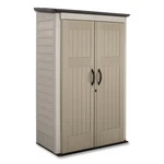 Rubbermaid 5L3000SDONX Vertical Storage Shed - Sandstone/faint Maple New. Fixed Price $952.15.