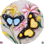 Spoontiques Butterfly Garden Stepping Stone - Decorative For Outdoor Oasis. Fixed Price $41.94.