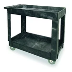 Rubbermaid Commercial FG9T6600BLA Structural Foam Utility Cart With Deep Lipped. Fixed Price $166.99.