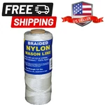 T.w Evans Cordage 12-500 NUMBER-1 Braided Nylon Mason Line, White, 500-FEET. Fixed Price $20.69.