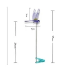 12X Lifelike 3D Dragonfly Clip Deterrent Bug Repellent Garden Stakes Decor. Fixed Price $15.46.