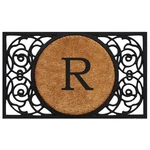 Calloway Mills 180032236R Armada Circle Monogram Doormat X Letter. Fixed Price $83.64.