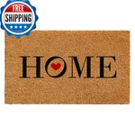 Calloway Mills 102201729 Heart Home Coir Doormat - Durable, Weather Tolerant. Fixed Price $42.96.