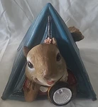 Design Toscano Backyard Camper Squirrel Solar Statue. Fixed Price $17.44.