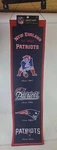 New England Patriots Winning Streak Wool Pennant Heritage Banner 31 X 8. Fixed Price $30.97.