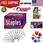 Ashman 150 Pack Galvanized Garden Landscape Staples Fence So.... Fixed Price $34.57.